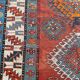 Kazak ancient Caucasian carpet 140x300 cm
