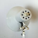 Vintage White Italian Architect Table Lamp, 1970s
