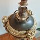 Lampe cassolette bronze doré style Empire XIXème