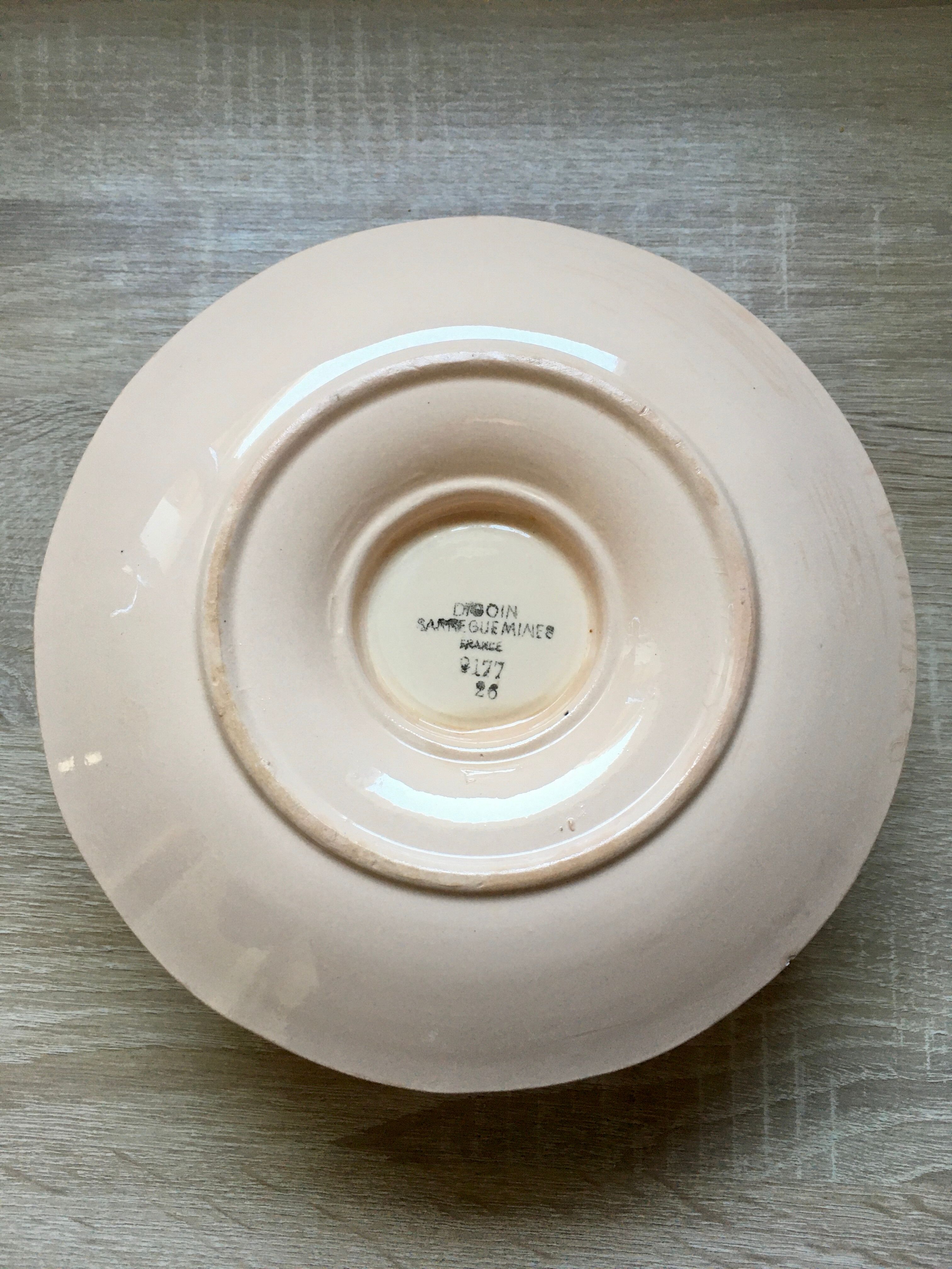 Saucière digoin sarreguemines