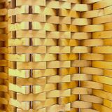 Room divider in Poplar wood 1990'S
