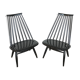 Fauteuils mademoiselle de Ilmari Tapiovaara design 1960 Edsby Verken