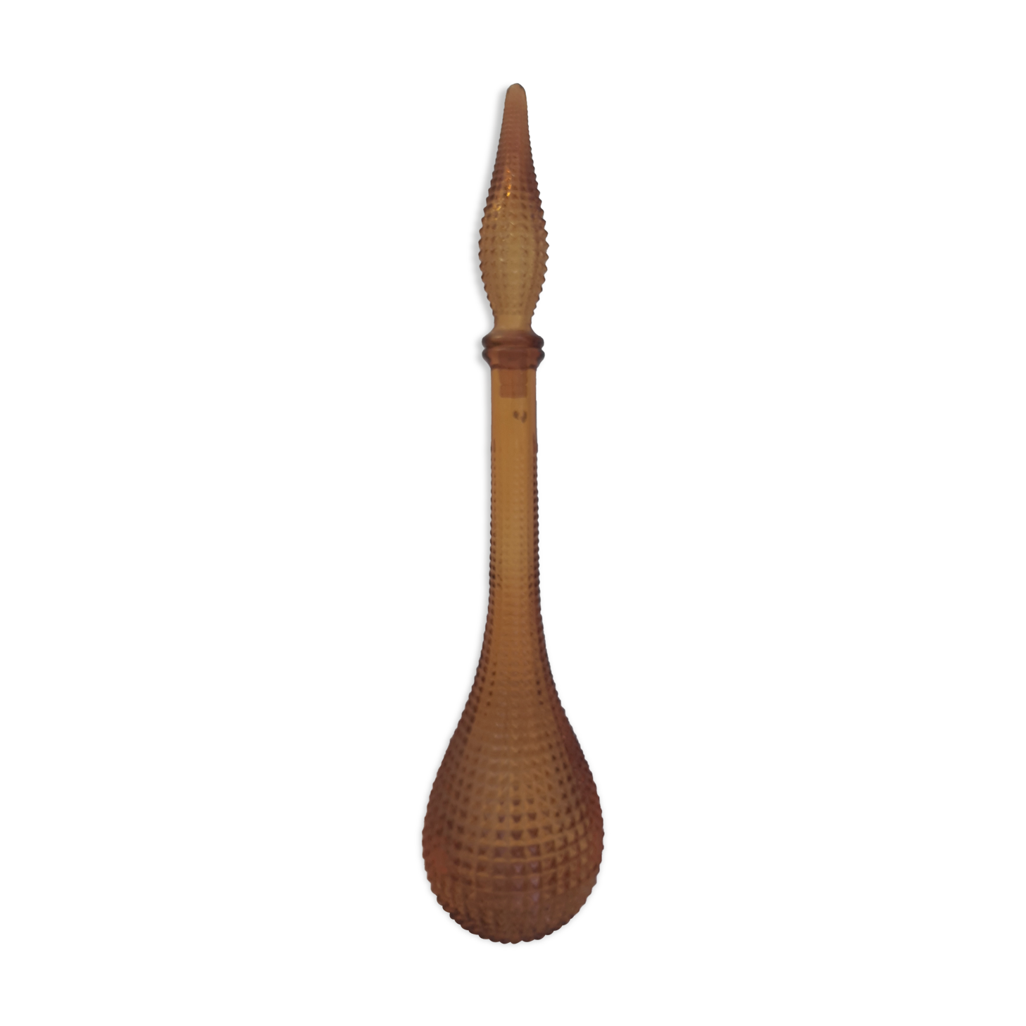 Italian bottle empoli yellow color