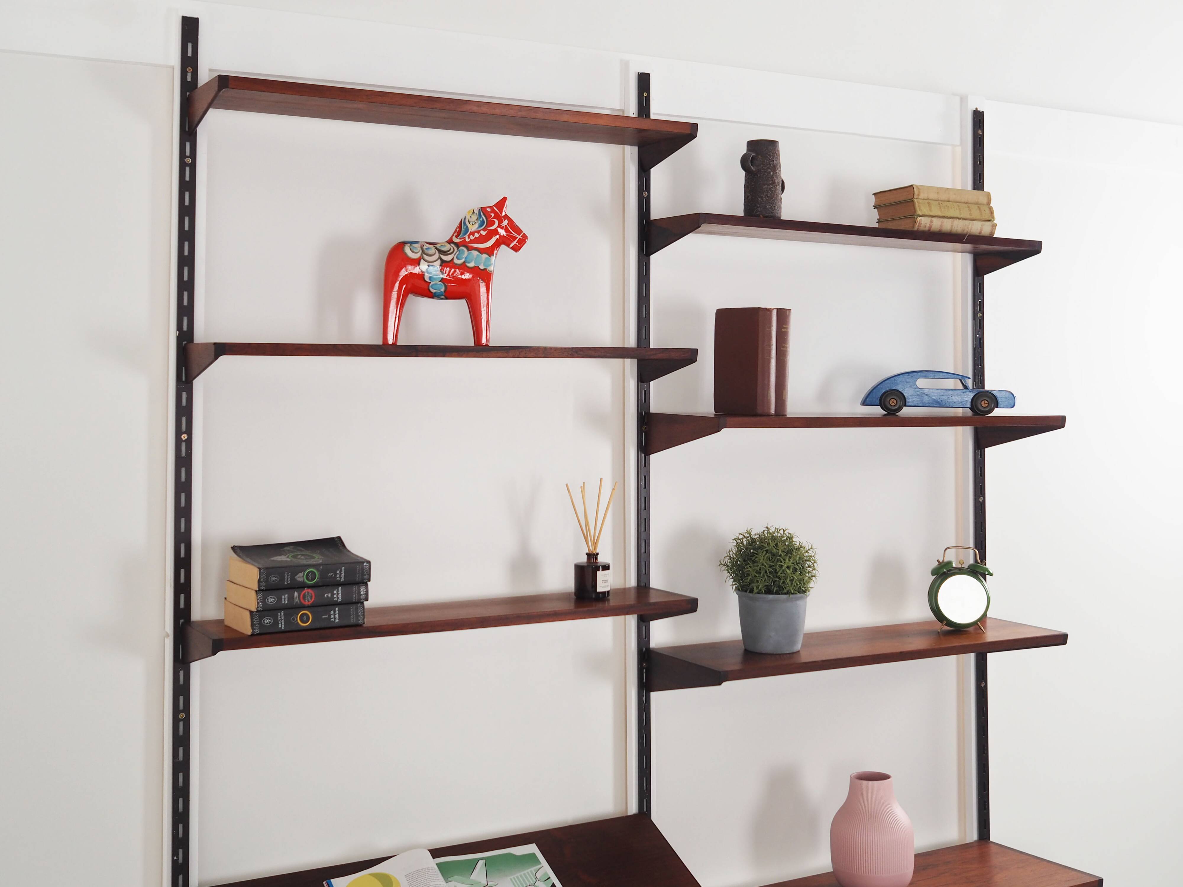 Rosewood system bookcase, Danish design, 1960s, designer: Kai Kristiansen