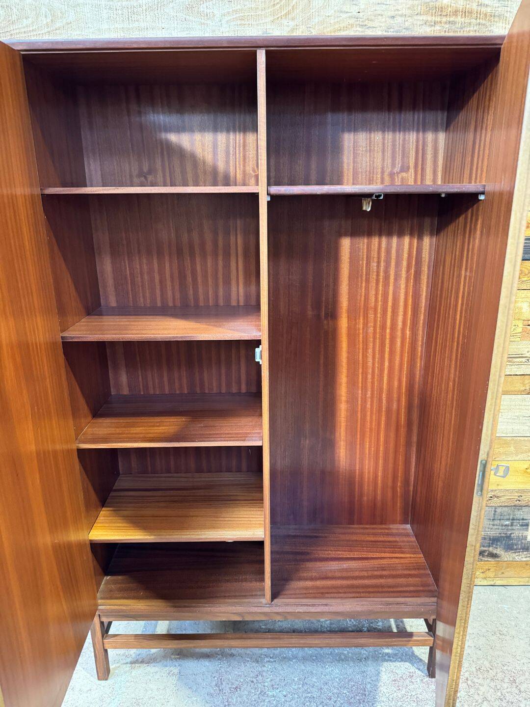 Vintage Scandinavian wardrobe