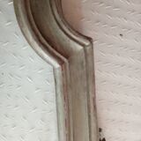 Old wood decoration, pediment, shell