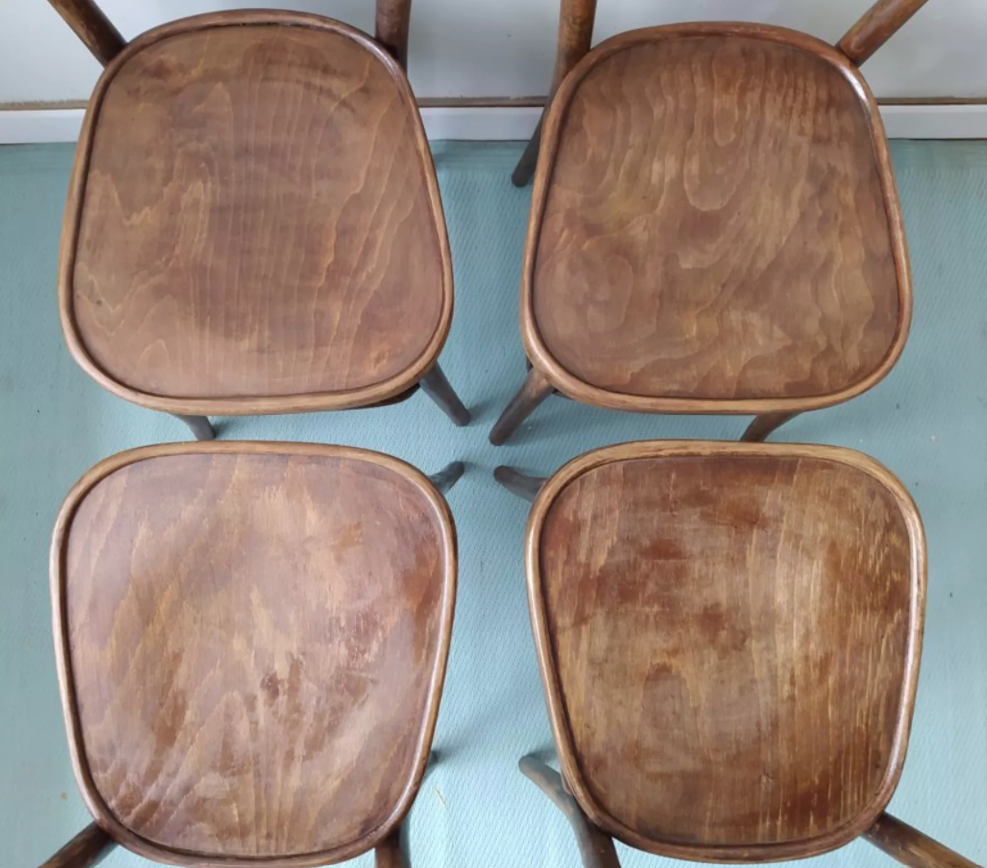 Set of 4 bistro chairs