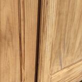 Parisian wardrobe in natural wood