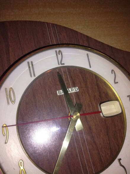 Bayard pendule in formica