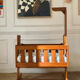Vintage Scandinavian wooden cradle