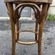 Curved wood piano stool 1950