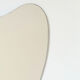 Vintage asymmetrical mirror, H51,5cm