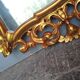Baroque mirror Louis XV gilded wood ep XIX em - 105 cm