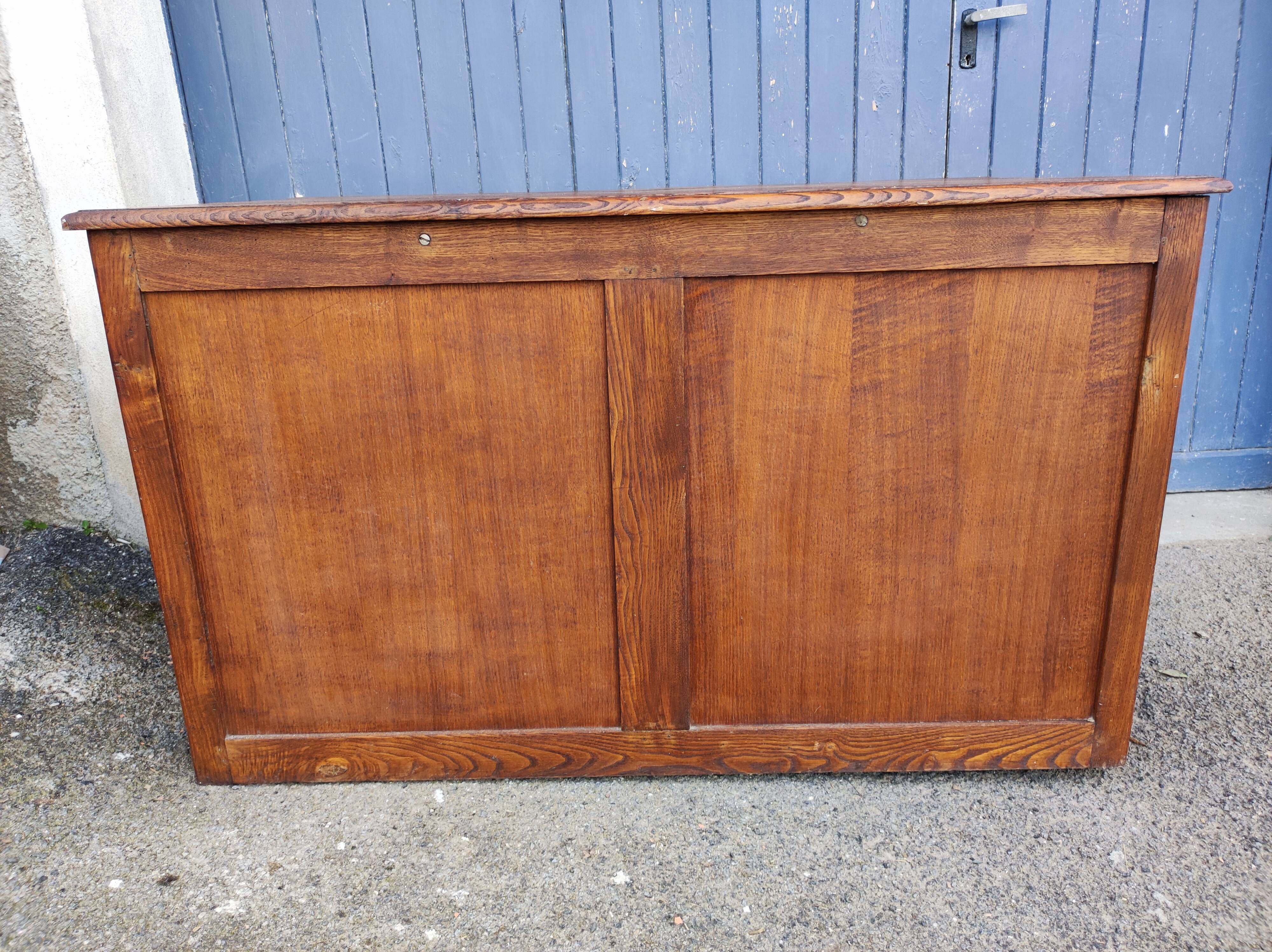 Magnificent vintage oak desk