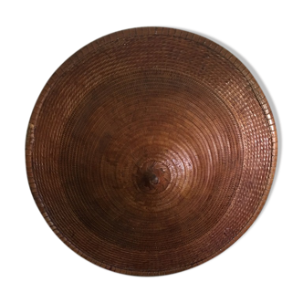 Old Asian flat hat