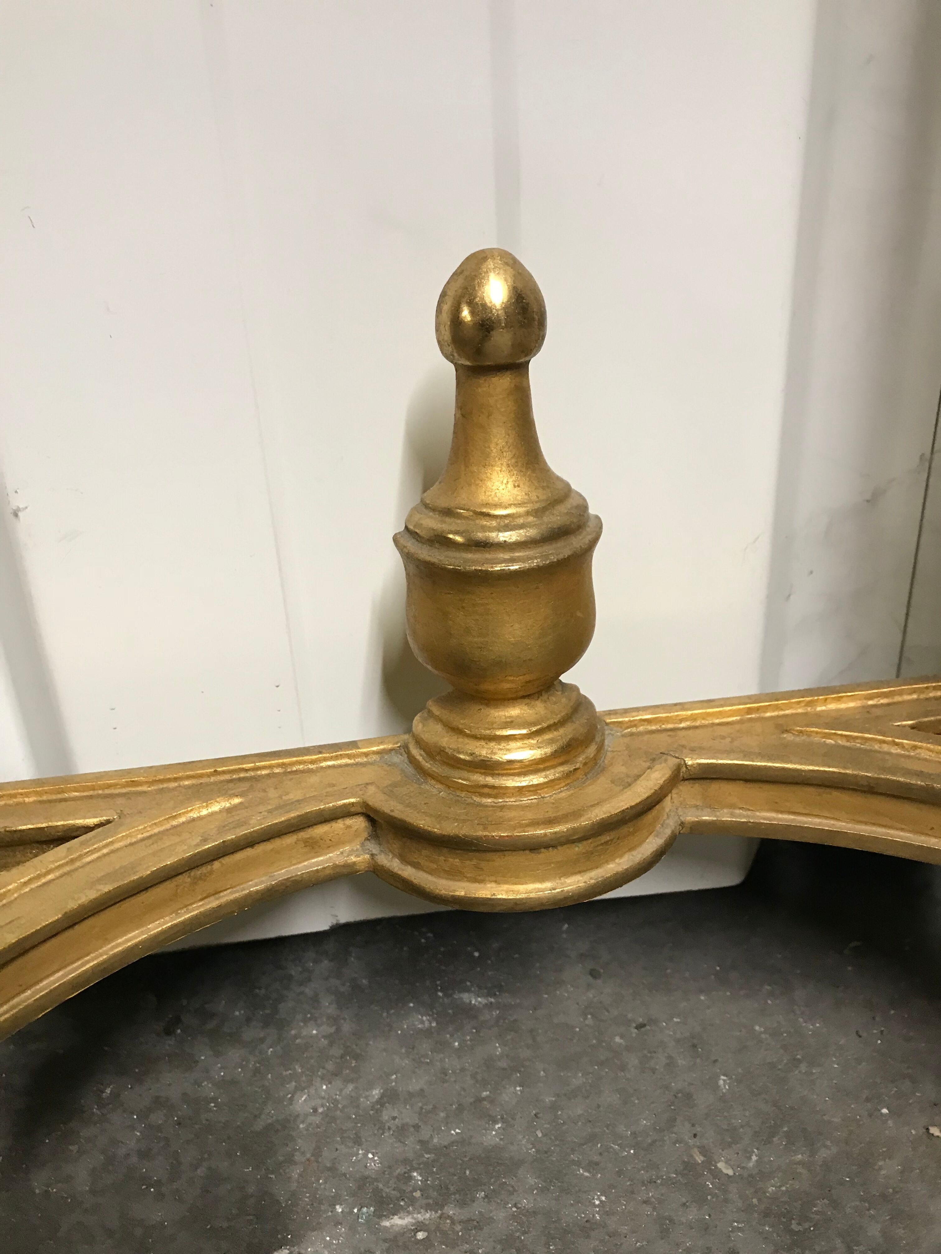 Console Louis XVI gilded wood