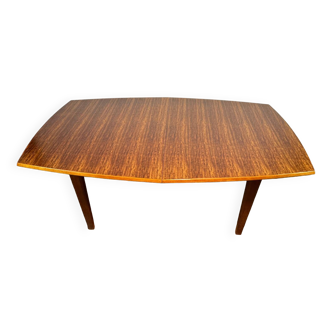 Mid century retro vintage extending dining table by Gordon Russell 1960