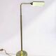 Brass floor lamp, height adjustable