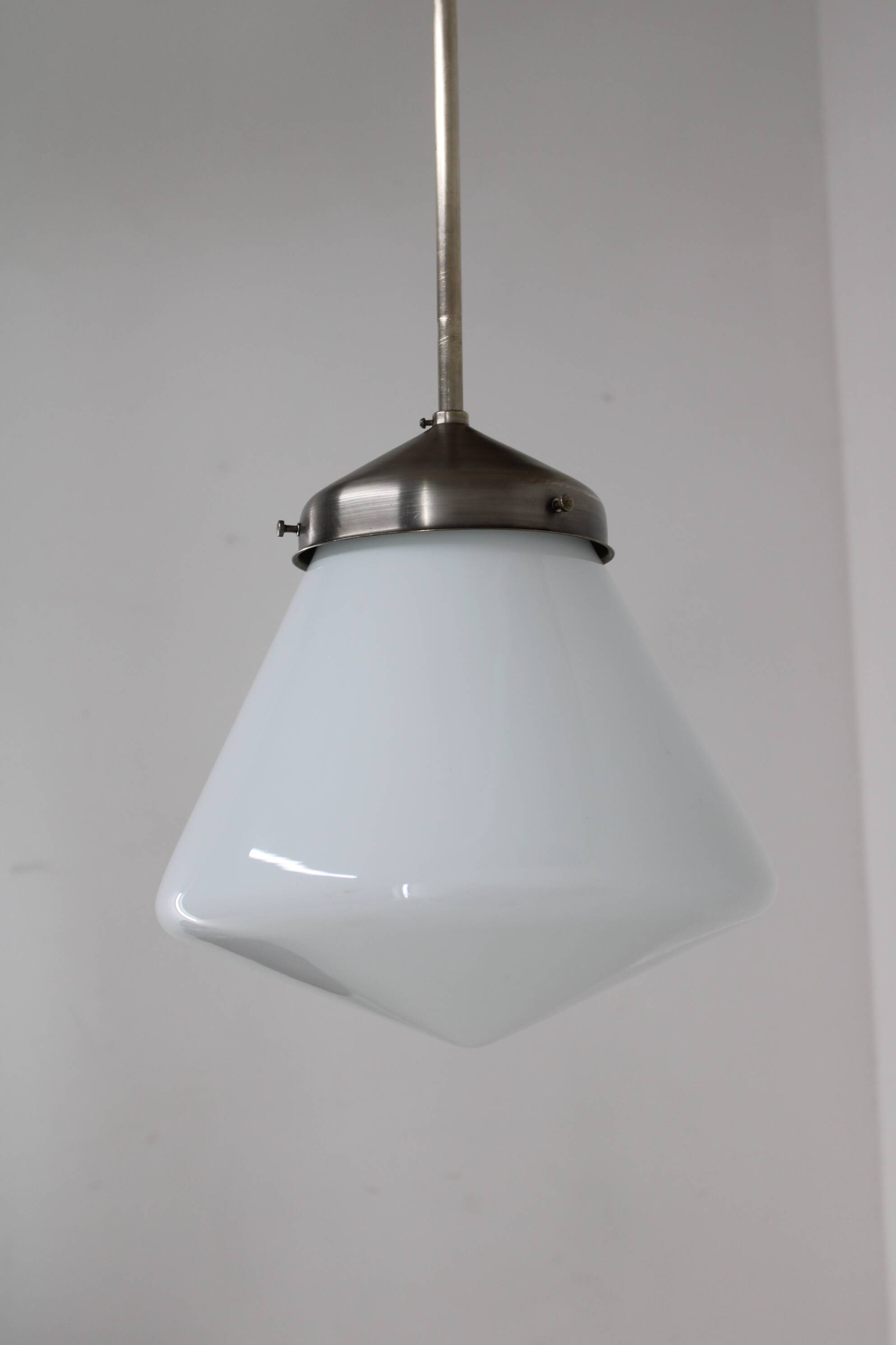 Large Bauhaus Pendant Attributed to Marianne Brandt, 1930s
