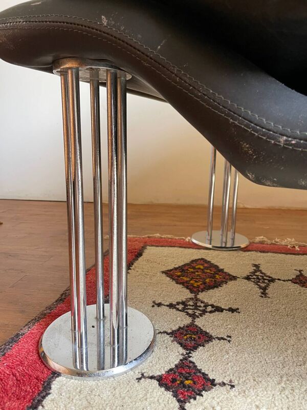 Canapé de burkhard vogtherr pour hain & thome sofa « air » années 80