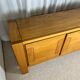 Large French sideboard in solid elm, 1970, attributed to Atelier Chauvin.