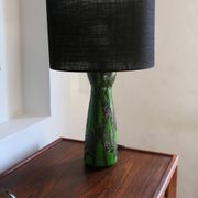 Lampe céramique vintage Scheurich, Modèle 520 W.Germany, Mid-Century