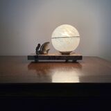 Art Deco bedside lamp
