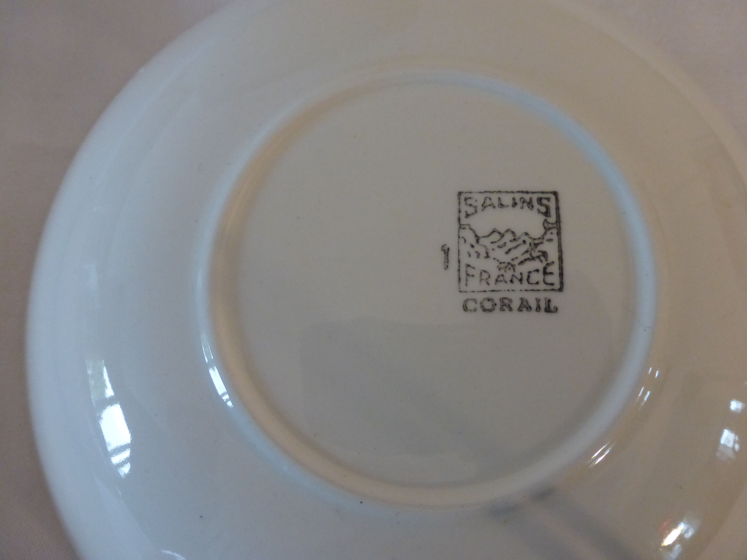 55-piece "Corail" Salins service