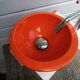 Bathroom furniture and its vintage basin