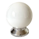 Art deco opaline globe ceiling light