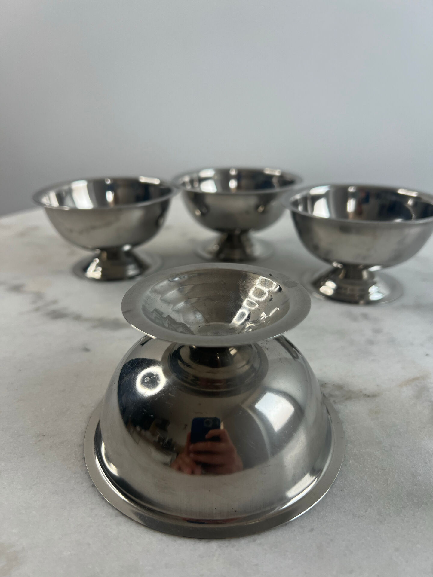 Stainless steel bowls set of 4