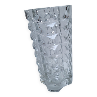 Vase bulles transparent