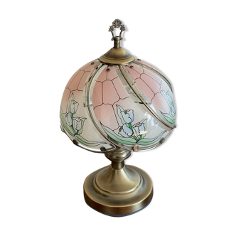 Tiffany style touch lamp