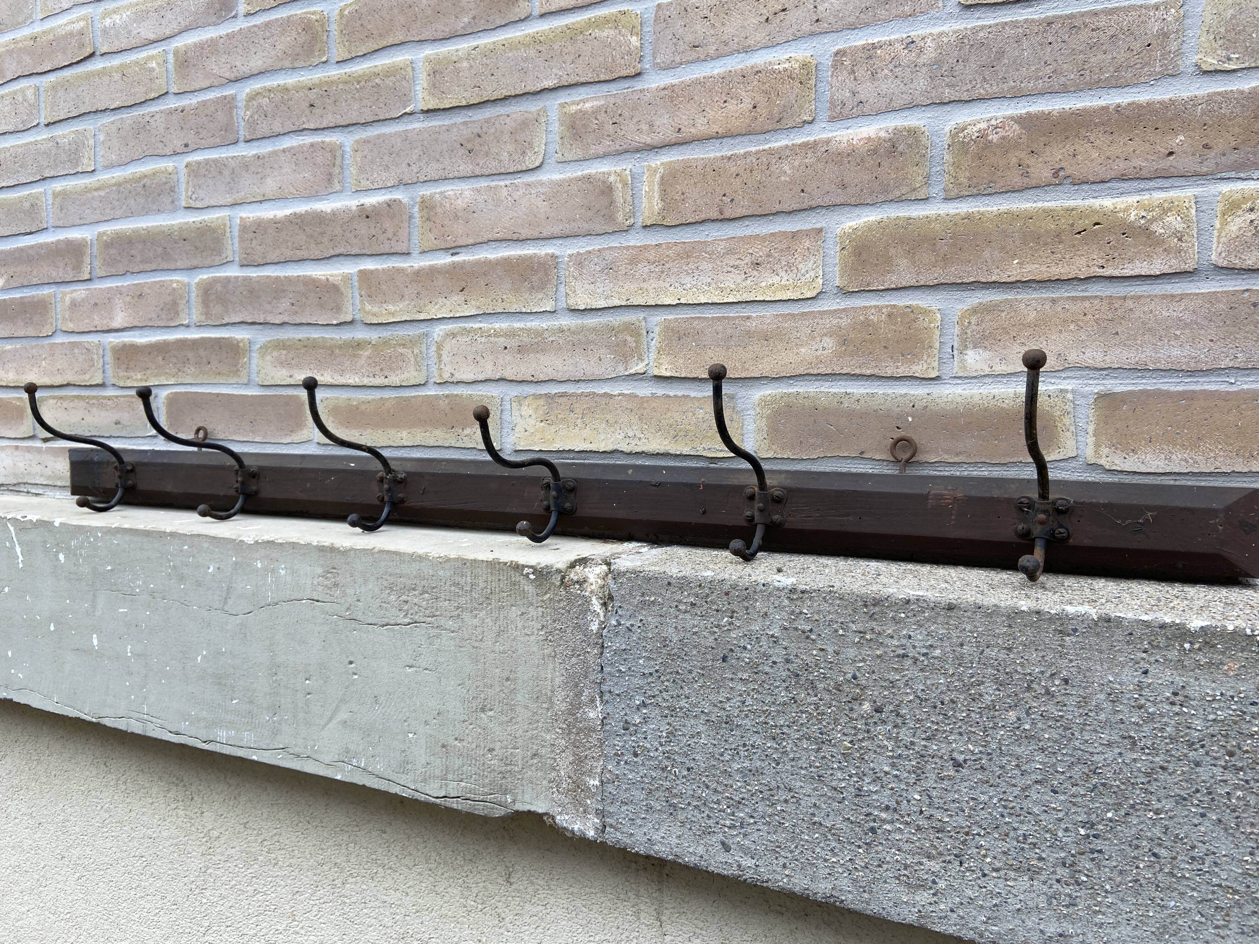 Wall coat rack 1930