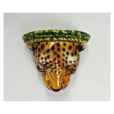 Wall Shelf Leopard Ceramic