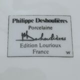 Porcelain coffee service by Philippe Deshoulieres