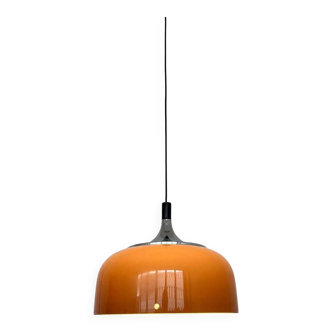 Midcentury plastic design pendant Meblo, Harvey Guzzini, Italy, 1970s