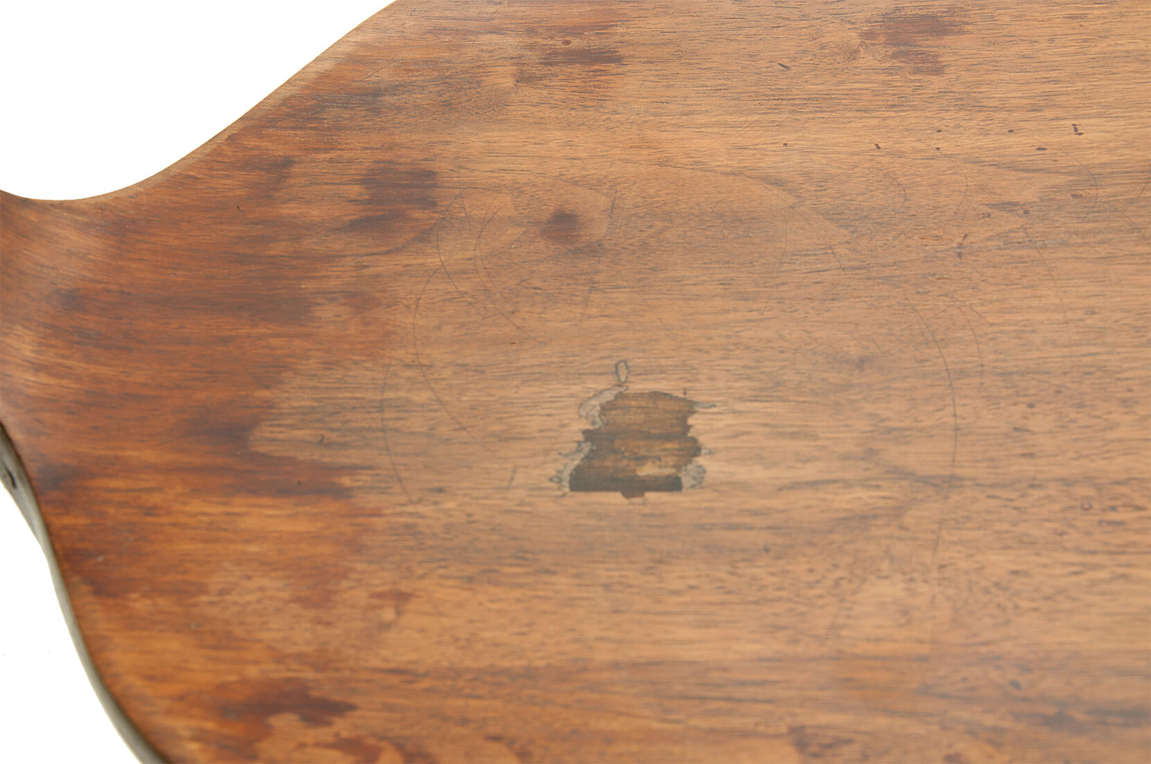 Norman Cherner's walnut chair edited by Plycraft