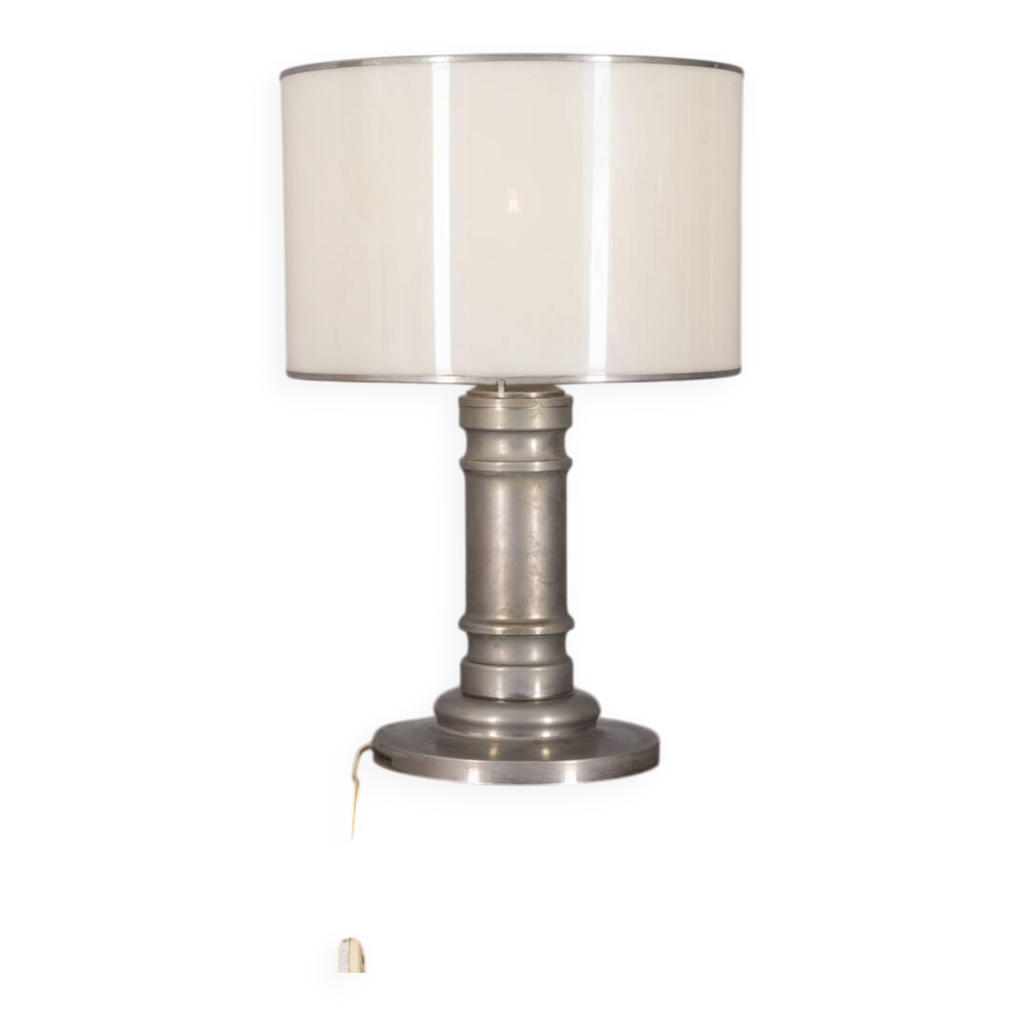 LAMPE BUREAU DESIGN Vintage Métal Flexible jaune années 50 60 articulée