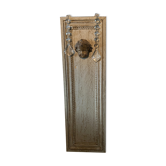 Wooden panel "Angelot" old ceruse gray
