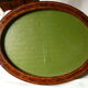 art deco oval frame to hang or lay
