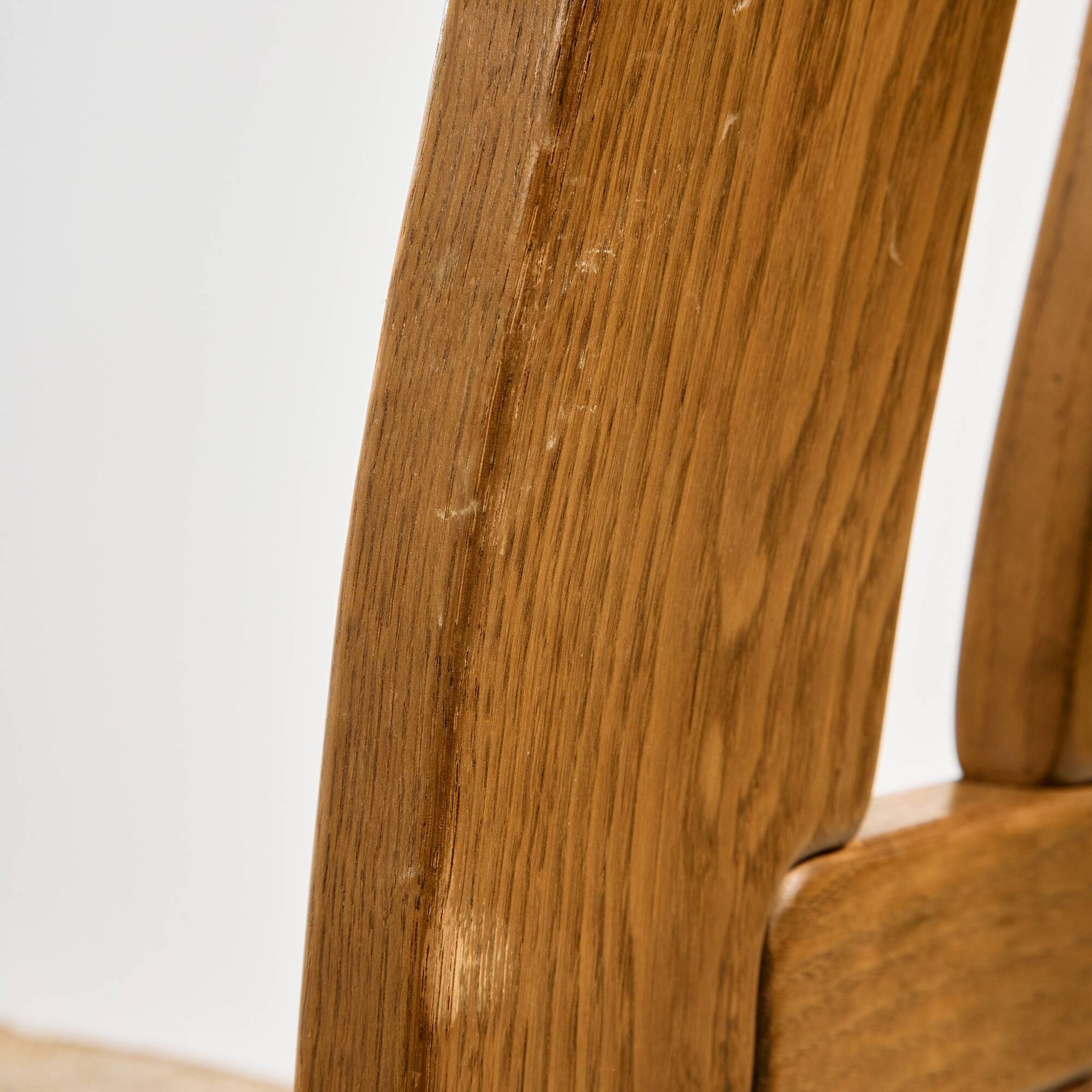 Oak dining chair, set of 4