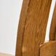 Oak dining chair, set of 4