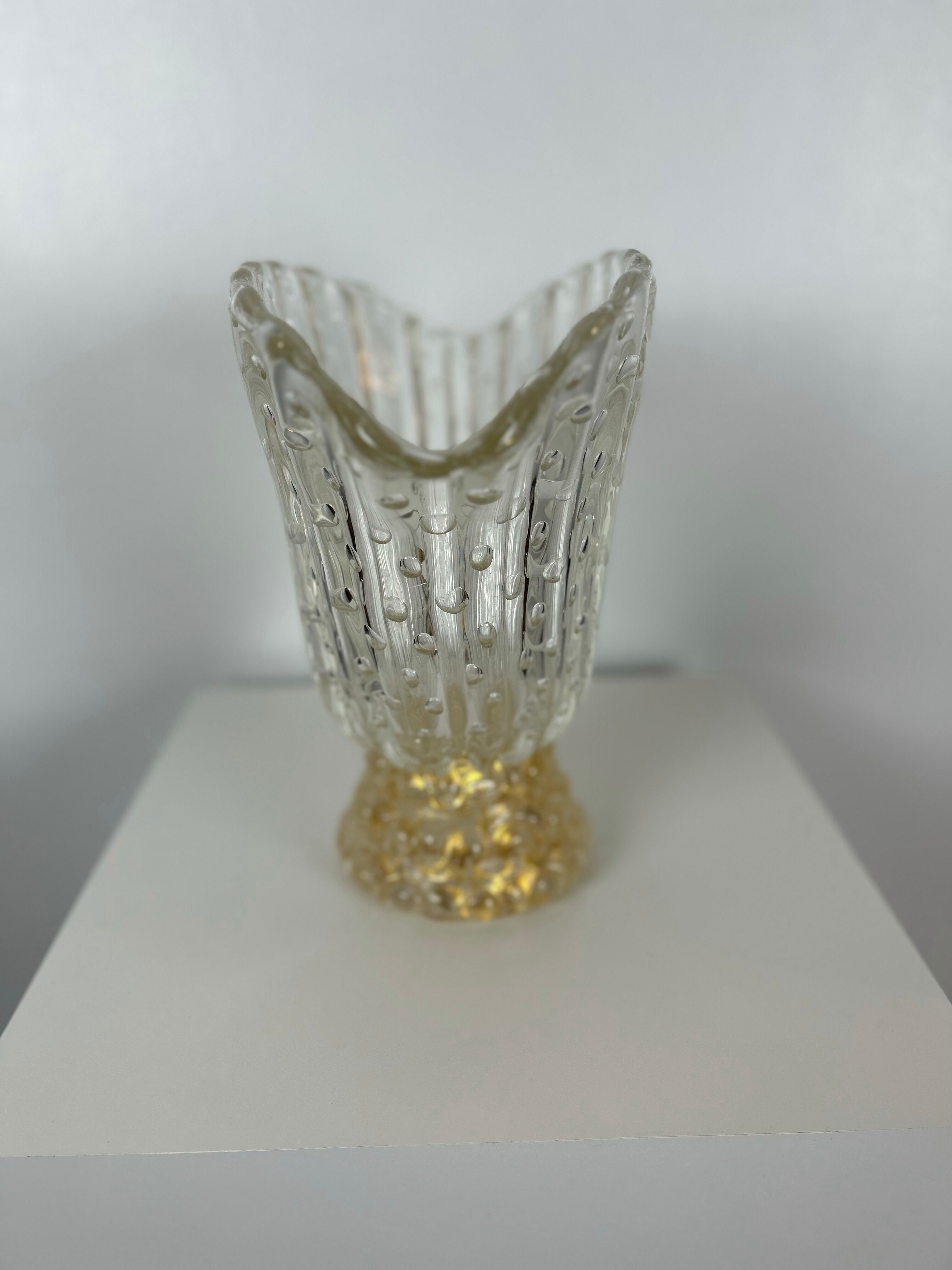 Italian vase, XXth century, Murano