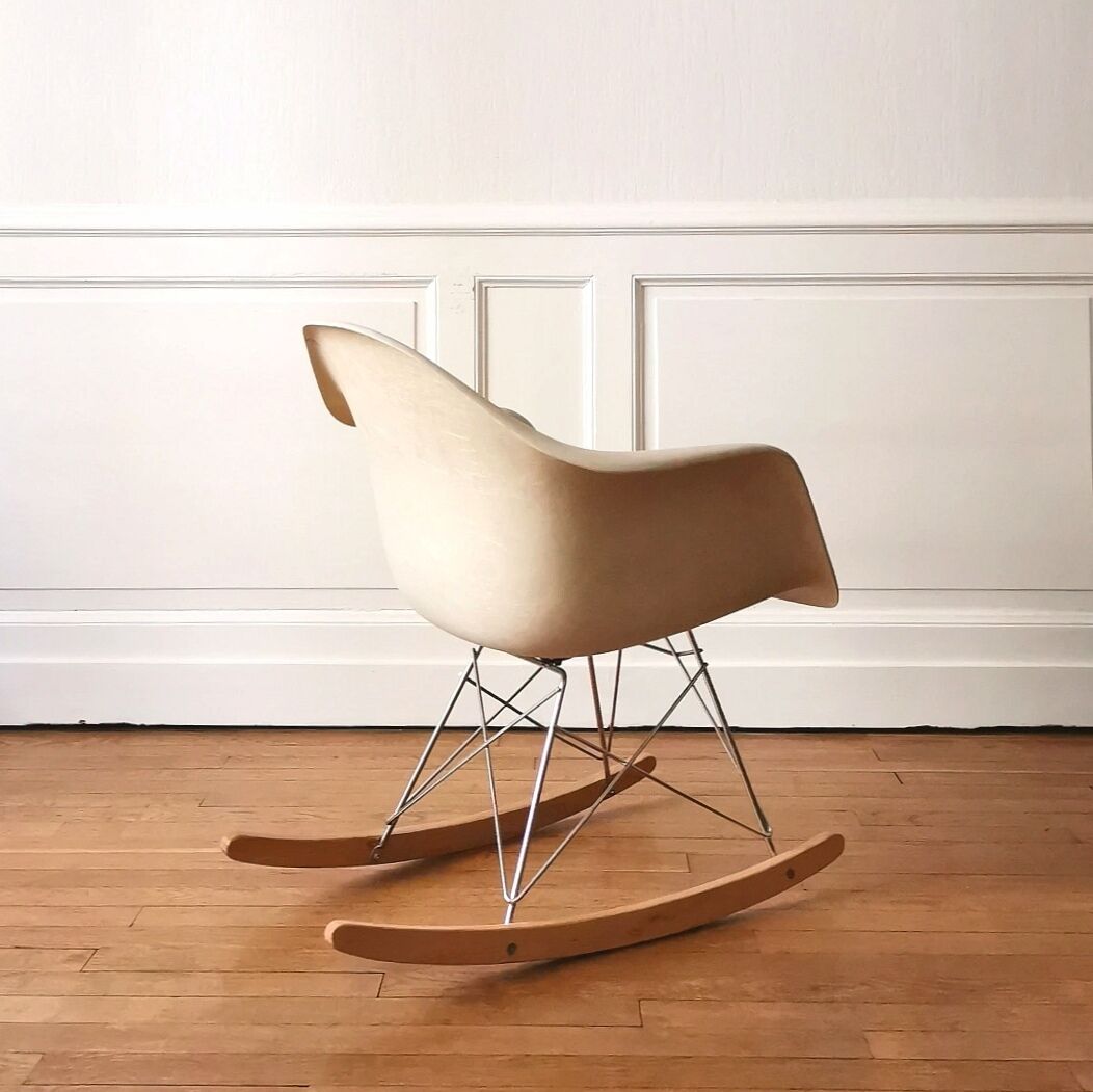 RAR rocking chair by Charles and Ray Eames, Herman Miller interform, 1970