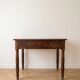 Antique wooden desk with two drawers