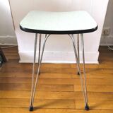 Stool formica feet eiffel design 60s - 70s