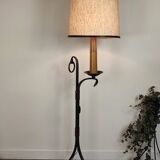 Lampadaire fer forgé Jean-Pierre Ryckaert