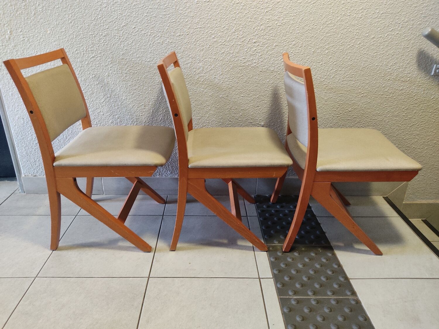 3 designer chairs