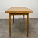 Vintage 50s compass foot portfolio table